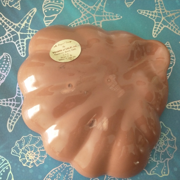 Vintage Vohann of California Seashell Dish - Picture 2 of 5